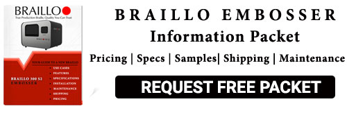 Braillo 300 S2 Braille Printer Pricing