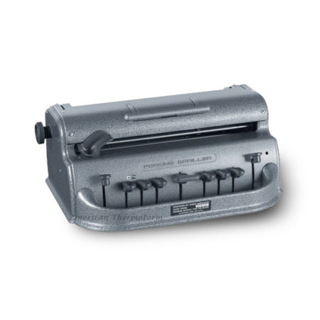 Unimanual perkins brailler