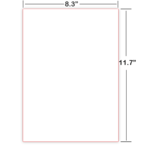 Braille Paper A4 - Plain, Cut Sheet - Image 1